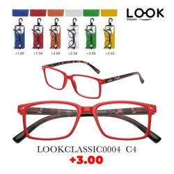 Look Optics Look Classic 0004 C4 3.00 Classic Glasses