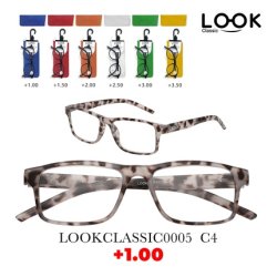 Look Optics Look Classic 0005 C4 1.00 Classic Glasses