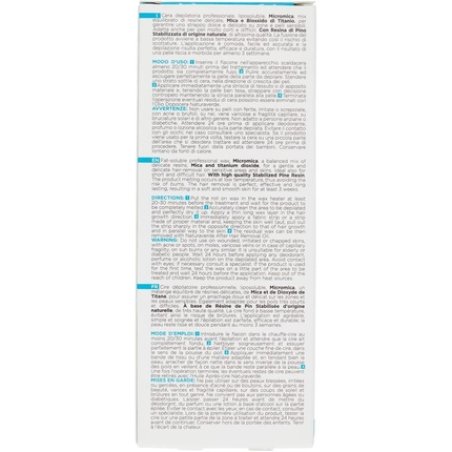 Naturaverde Micromica Wax Cartridge for Sensitive Skin and Short, Difficult Hair 100ml