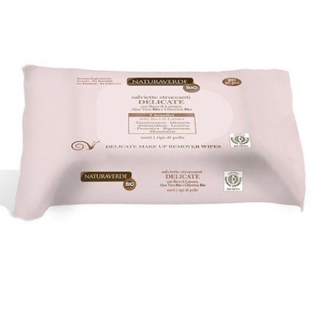 Naturaverde Natura Verde Gentle Make-Up Remover Wipes With Snail Slime - 20 Pieces