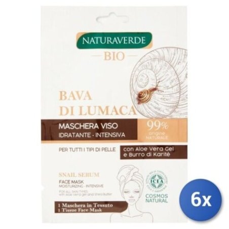 Naturaverde Face Snail Slime Organic Fabric Mask