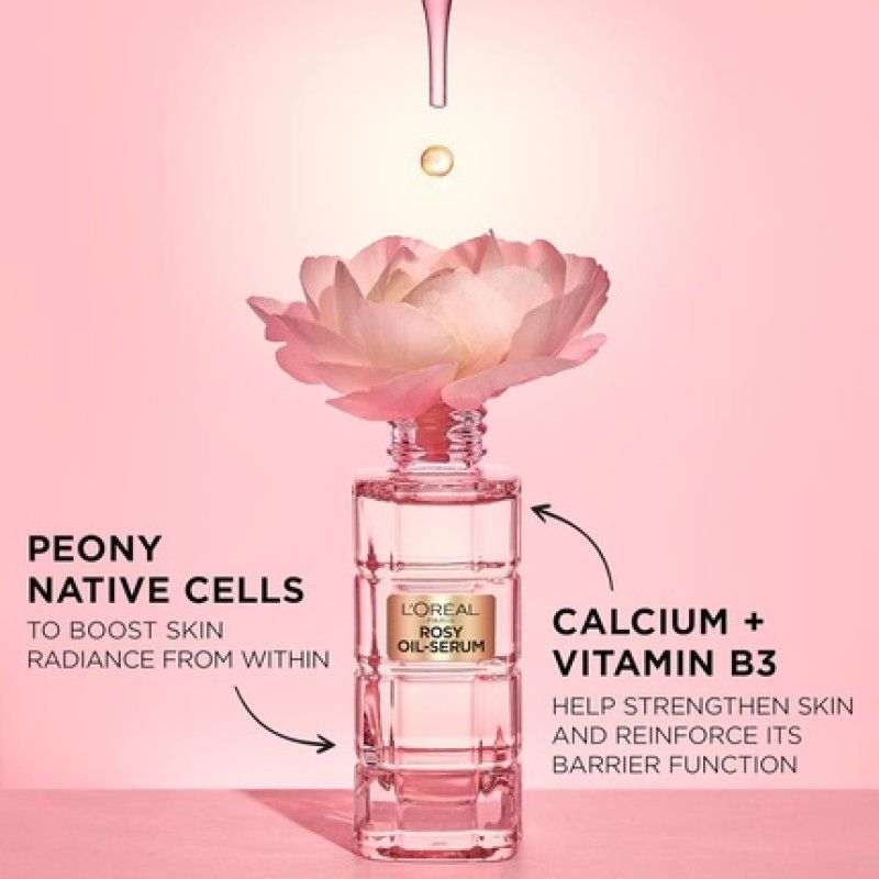 L'Oreal Paris Age Perfect Golden Age Rosy Oil Face Serum Boosts Skin Radiance