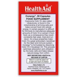 HealthAid Conergy CoQ-10 30mg 30 Capsules