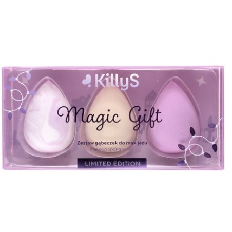Killys Magic Gift Makeup Sponge Set 3 Pieces