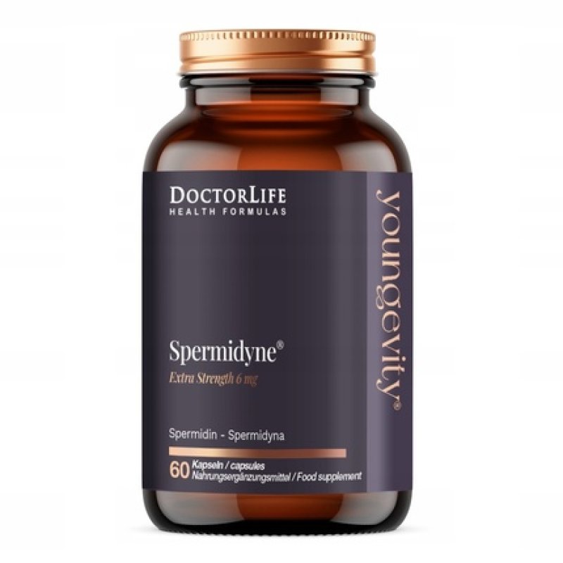 Doctor Life Spermidine 6mg Dietary Supplement 60 Capsules