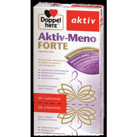 Doppelherz Aktiv Meno Forte 30 Tablets for Menopause in Women
