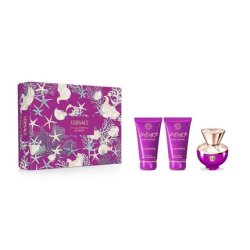 Set Versace Purple Edp 50ml Body Lotion 50ml Shower Gel 50ml