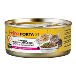 Porta21 - Feline Whole Tuna with Aloe Vera - 156 g