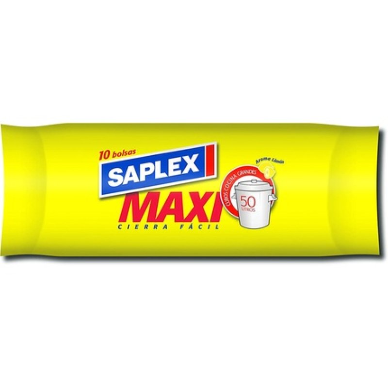Saplex M Saco R10 Strong Closure Facil 87 X 110 Makro 10 Units 12 Packs