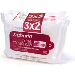 Babaria Rosehip Cleansing Wipes