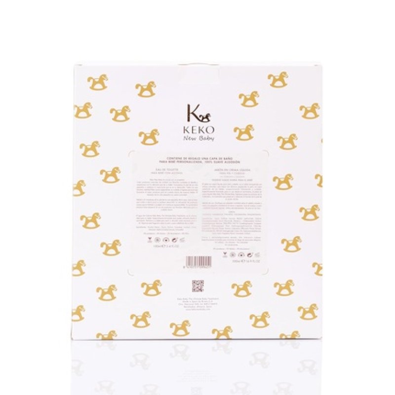 Gift Set Liquid Soap 500ml Low-Alcohol Baby Scent 100ml Towel