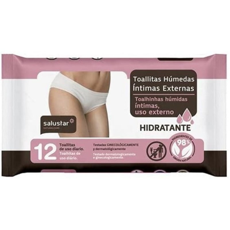 Salustar Camomille Intimate Hygiene Wet Wipes 12 Units