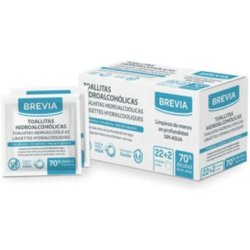Brevia Hydroalcoholic Wipes - Pack of 24