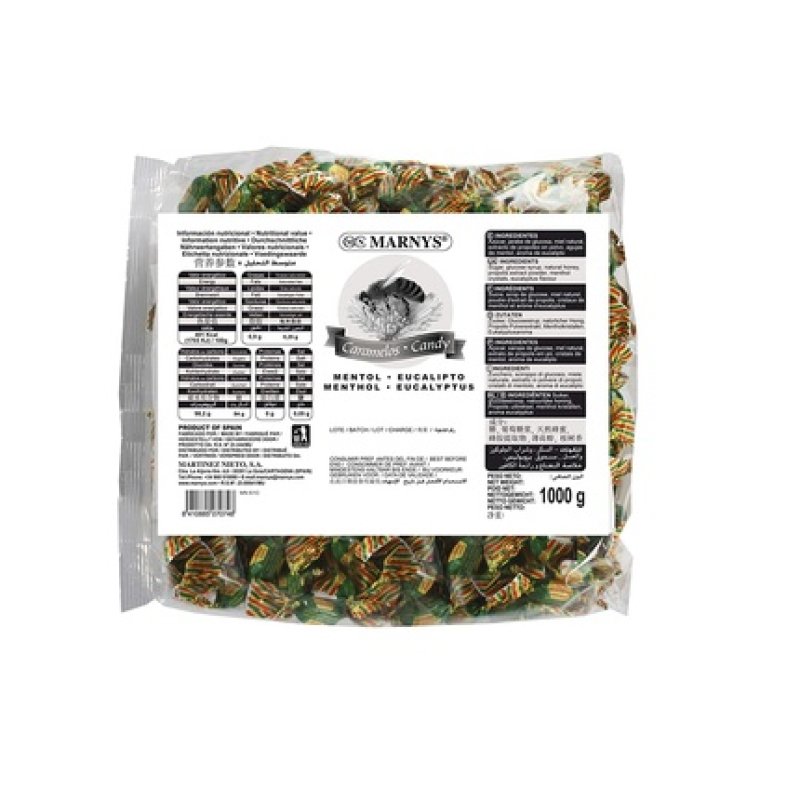 Marnys Propolis Honey, Menthol And Eucalyptus, 1 Kg