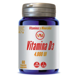 Ynsadiet Vitamin D3 4000 Iu - 60 Capsules