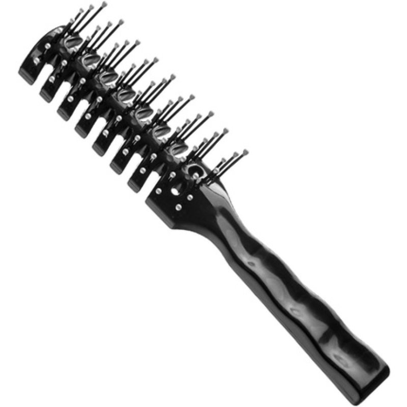 Eurostil Large Skeleton Brush with Ball Tip Bristles