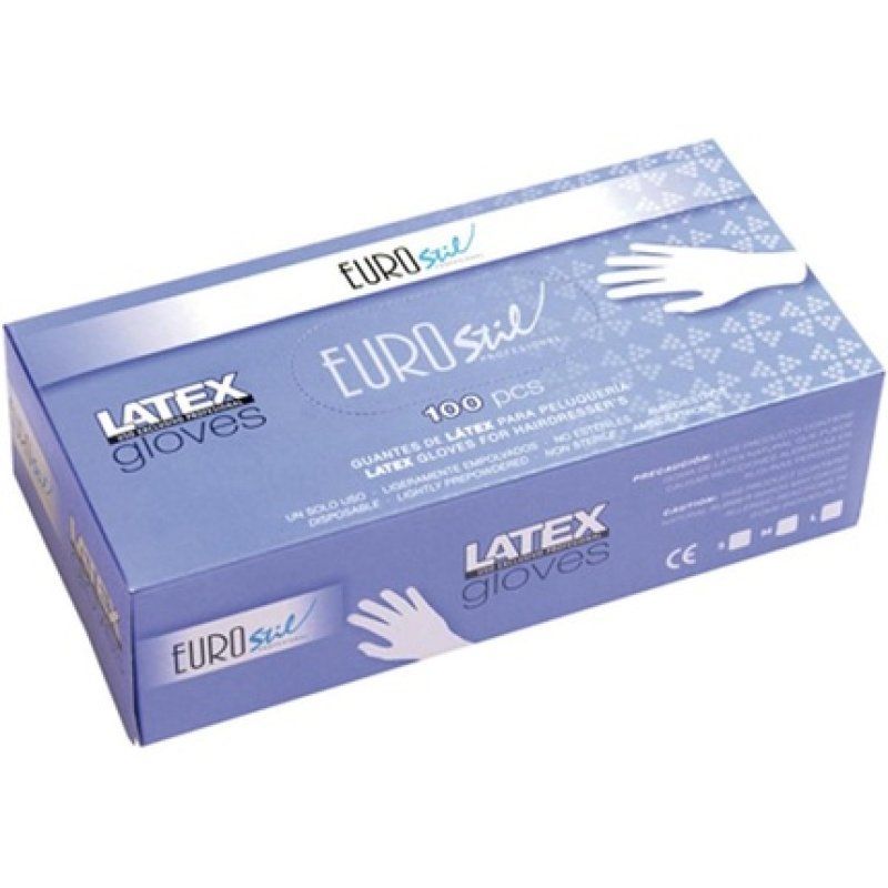 Eurostil Latex Gloves White Large