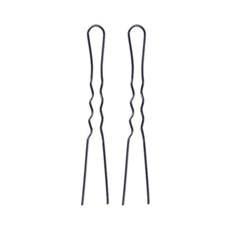 Eurostil Black Hairpins 49mm - Pack of 200