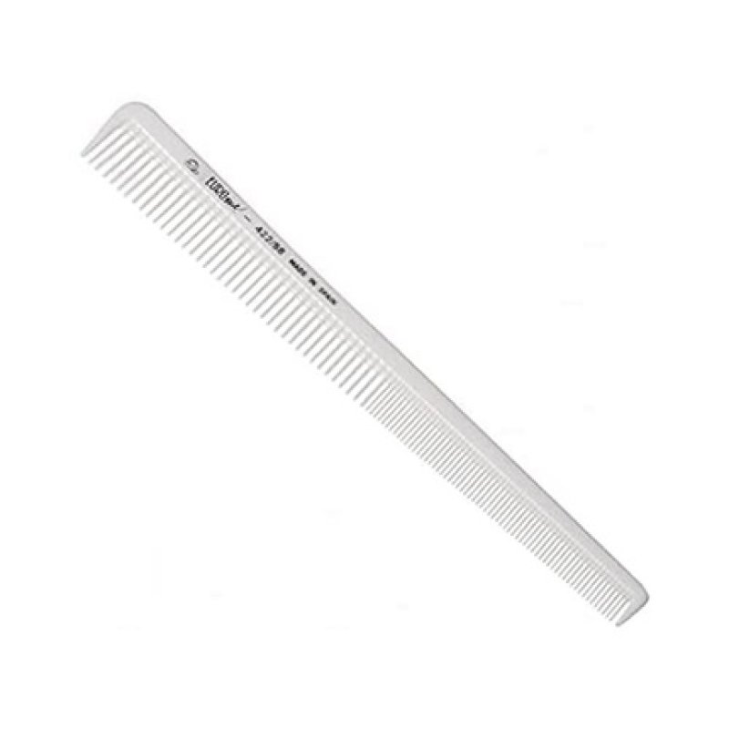 Eurostil Hairdresser Special Comb 18cm White