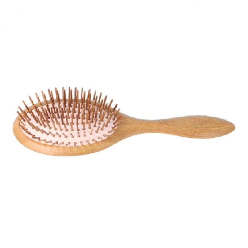 Eurostil Bamboo Oval Brush 1 Unit