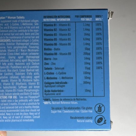 Genové Dermatologics Pilopeptan Woman Hair Tablets 30ct - Exp 5/24 New