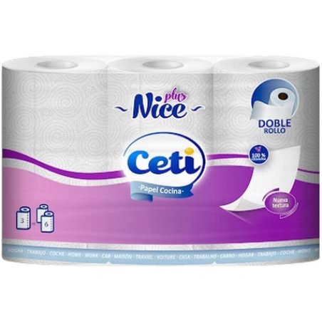 Ceti 2-Ply Kitchen Paper - Pack of 3