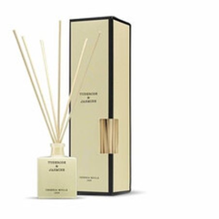 Cereria Molla 1899 Tuberose & Jasmine Reed Diffuser 100ml Bottle with Rattan Sticks