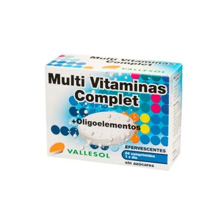 Vallesol Vallesol Multivitamins Complete Trace Elements Effervescent 24 Tablets