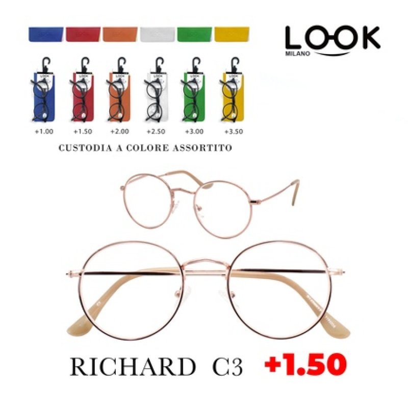Look Optics Look Richard C3 Eyeglasses 1.50