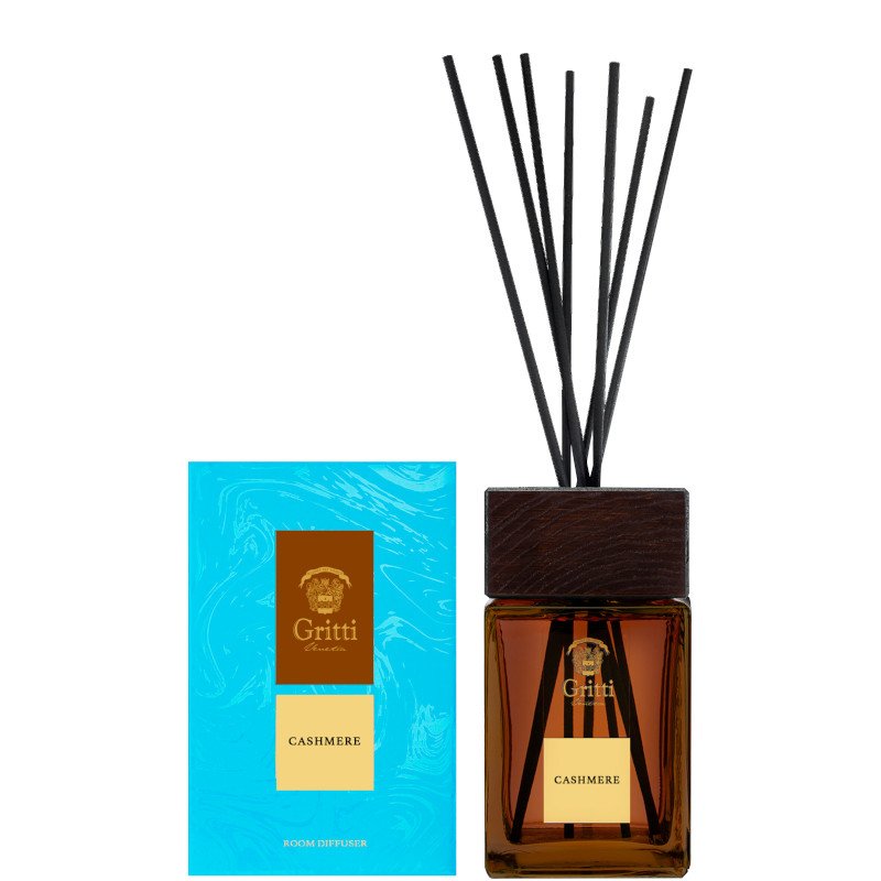 Gritti Venetia Cashmere aroma diffuser Fragrance bottle Brown