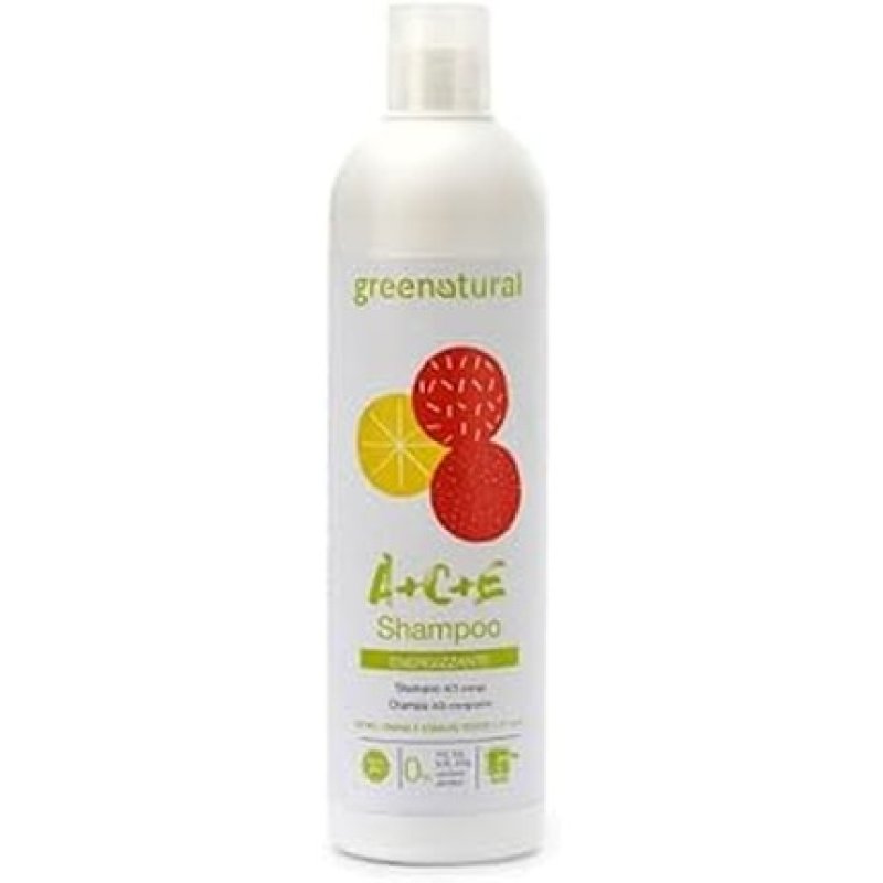 Greenatural Ace Shampoo - Energizing Multivitamin Hair Detergent - 400 Ml