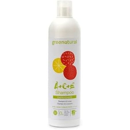 Greenatural Ace Shampoo - Energizing Multivitamin Hair Detergent - 400 Ml