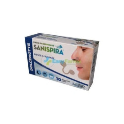 Polifarma Benessere Sanispira Reduces Snoring Size M 10 Pieces