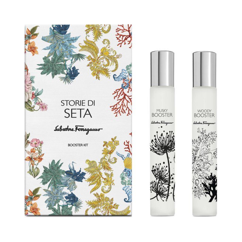 Salvatore Ferragamo Storie di Seta Booster Kit Femmes 2 pièce(s)