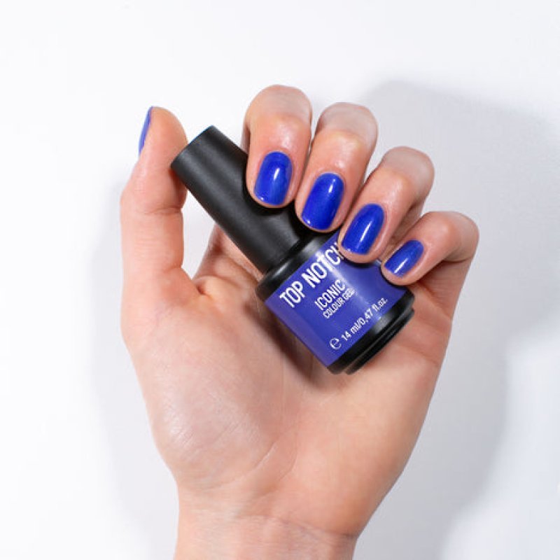 Top Notch by Mesauda Iconic Colour Gel nail polish 14 ml Blue