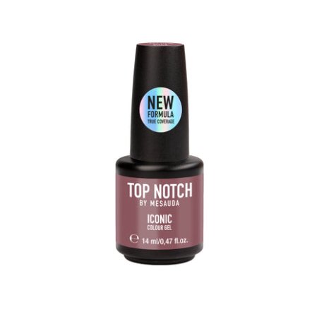 Top Notch by Mesauda Iconic Colour Gel nail polish 14 ml Brown