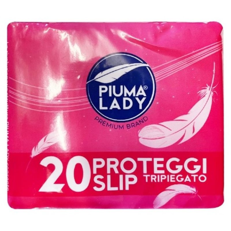 Piuma Lady Salvaslip 20 Pcs Tri-Folded