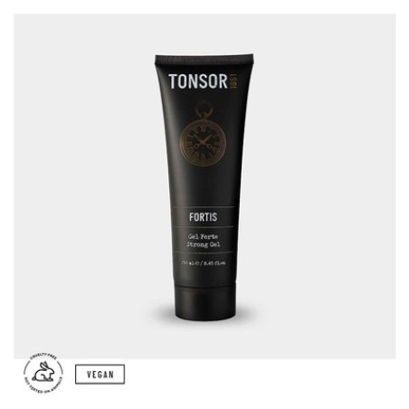 Tonsor 1951 Fortis Hair Gel for Men Strong Hold Natural Water-Based Formula 250ml