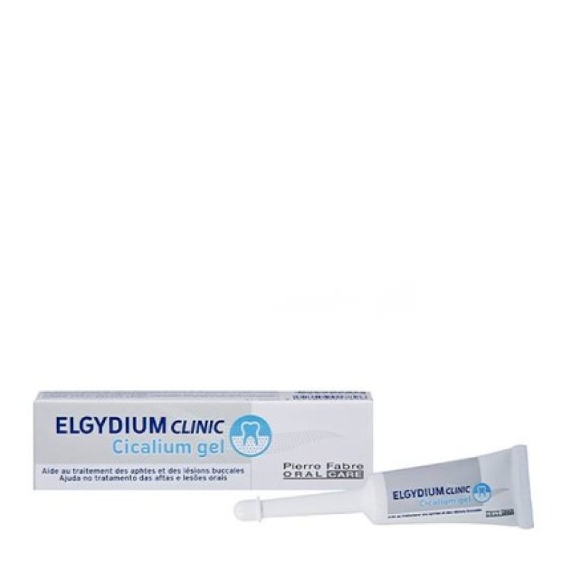Elgydium Clinic Cicalium Gel For Mouth Ulcers And Oral Lesions 8ml