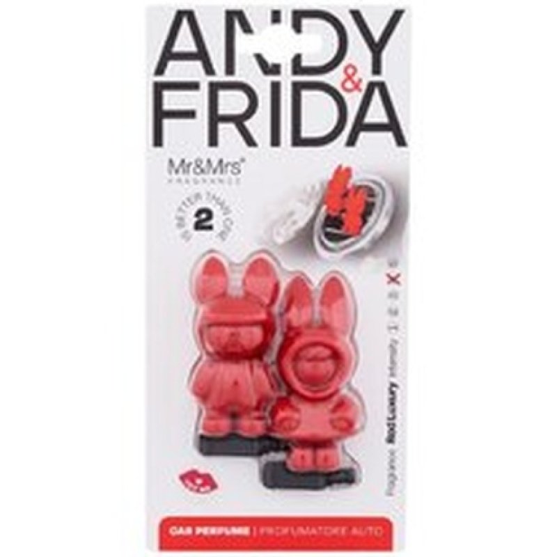 Mr & Mrs Fragrance Andy Frida Red Luxury Car Fragrance