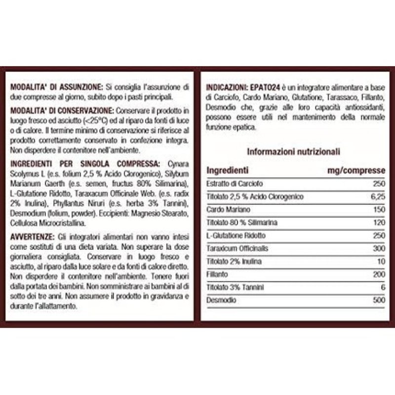 Epato24 Nutraceutical for Liver and Fat Metabolism