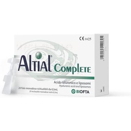 Soluzione Oftalmica Lubrificante Altial Complete 5 Vials 0.5ml - Pack of 4