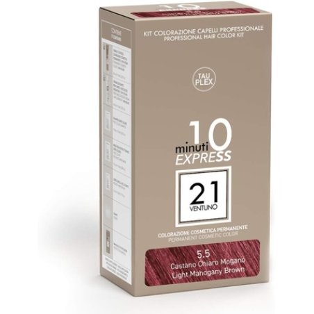 Professional Hair Dyeing Kit 5.5 Mahogany Light Blonde