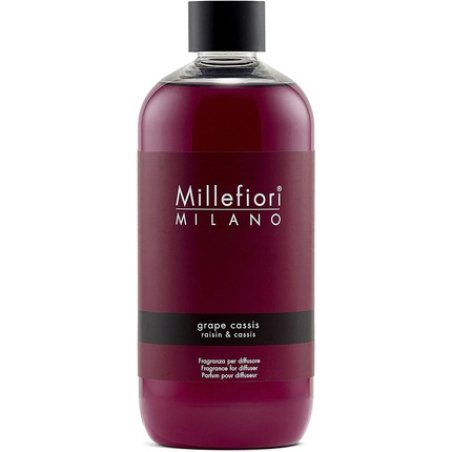 Millefiori Milano Grape Cassis Natural Refill for Diffuser 500ml