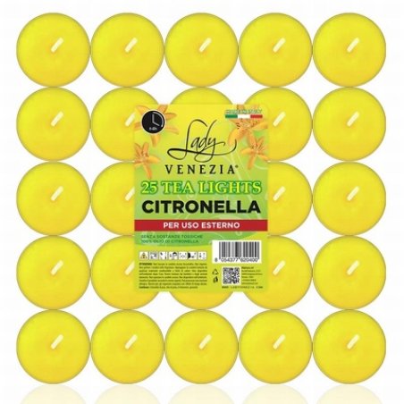 Citronella Candles 25 pcs Liabel