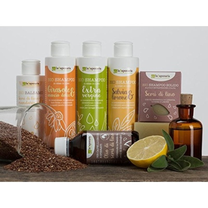 La Saponaria Organic Shampoo with Virgin Olive Oil 200ml