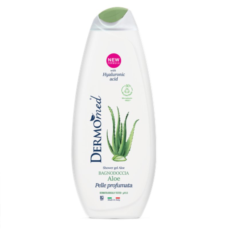 Dermomed Shower Gel Aloe 450 Milliliters - Refreshing And Hydrating