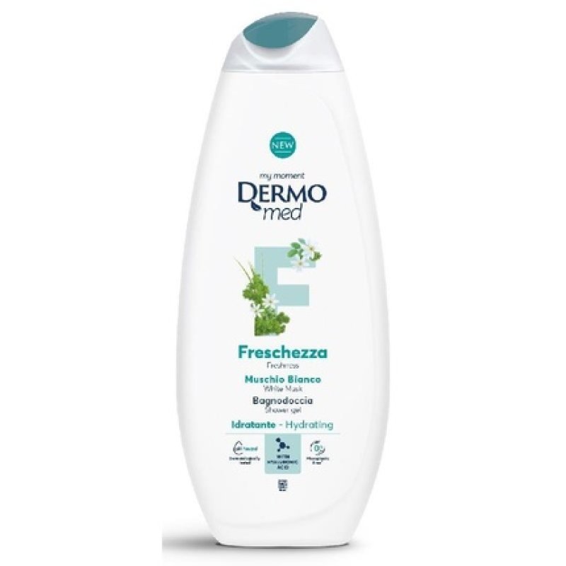 DERMOMED BAGNO 450 ML MUSCHIO BIANCO FRESCHEZZA Body Wash