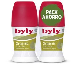Hygiene Byly Organic Cannabis Deodorant Roll-On 50ml - Pack of 2