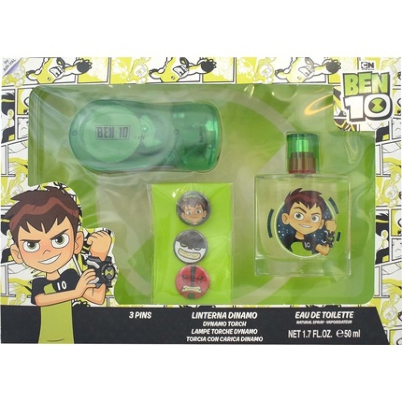 Ben 10 Cologne 50ml with Flashlight and 3 Pins